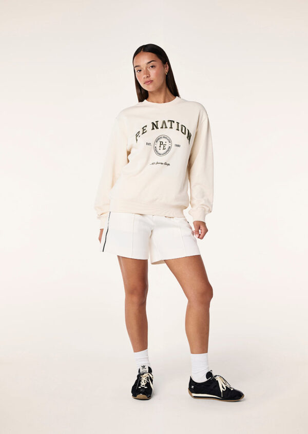 P.E Nation Liberty Sweat In Whisper White - Image 2