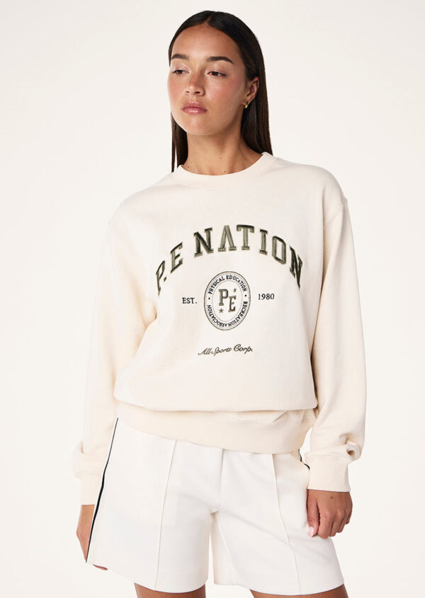 P.E Nation Liberty Sweat In Whisper White