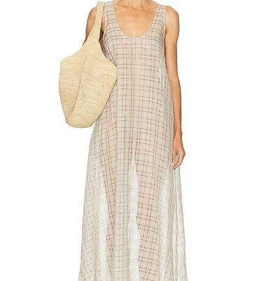 LESET Carmen Scoop Back Dress