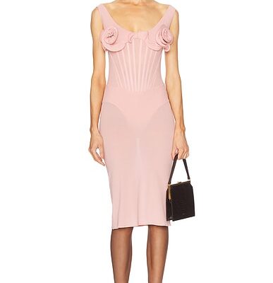 Magda Butrym Bustier Midi Dress