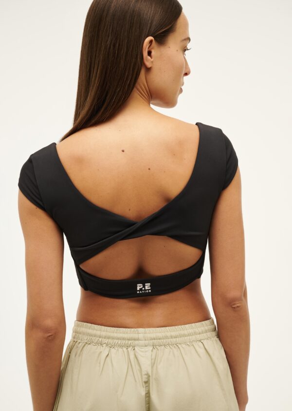 P.E Nation Mangnitude Tank In Black - Image 2