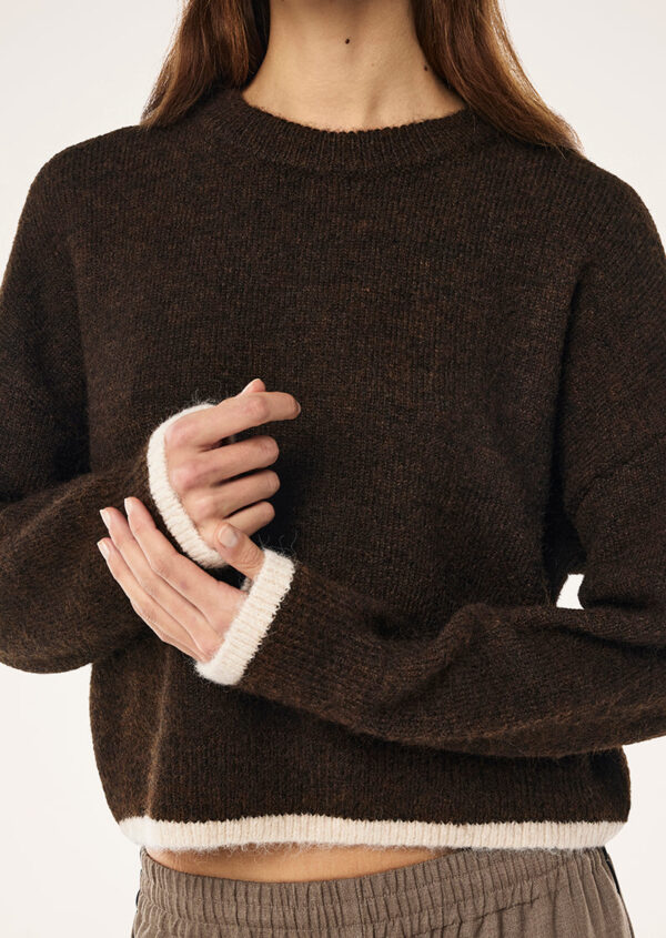 P.E Nation Global Marquee Knit In Espresso - Image 2