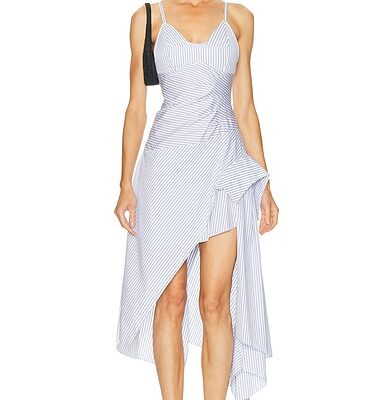 Monse Cascade Shirt Dress