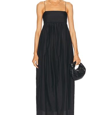 Matteau Empire Pintuck Bodice Dress