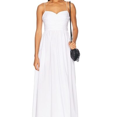 Matteau Gathered Bodice Dress