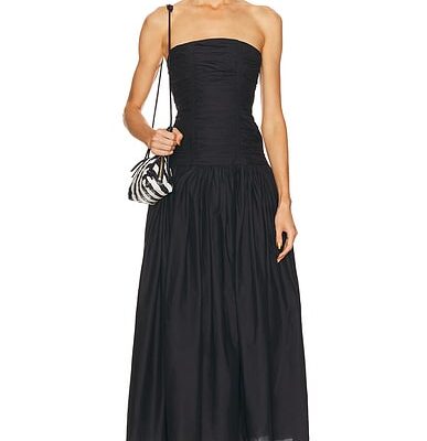 Matteau Strapless Drop Waist Dress