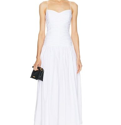 Matteau Gathered Drop Waist Dress