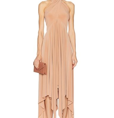 Norma Kamali Convertible Midcalf Dress