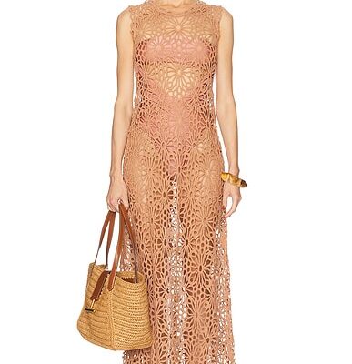 Norma Kamali Sleeveless Swing Maxi Dress