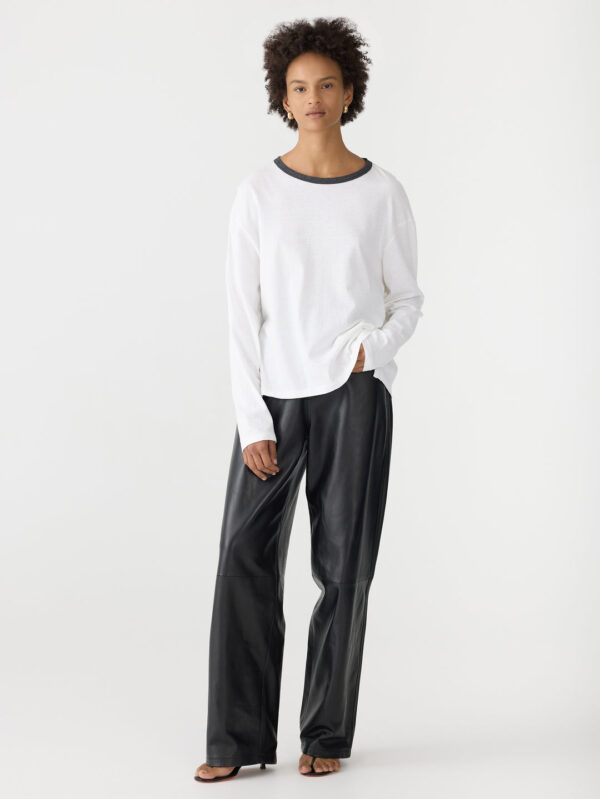 BASSIKE Boyfriend Heritage Long Sleeve T-Shirt