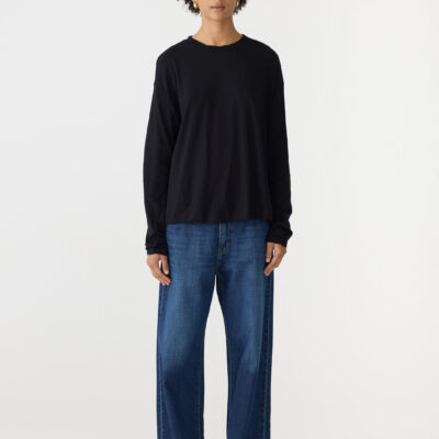 BASSIKE Slouch Superfine Long Sleeve T-Shirt