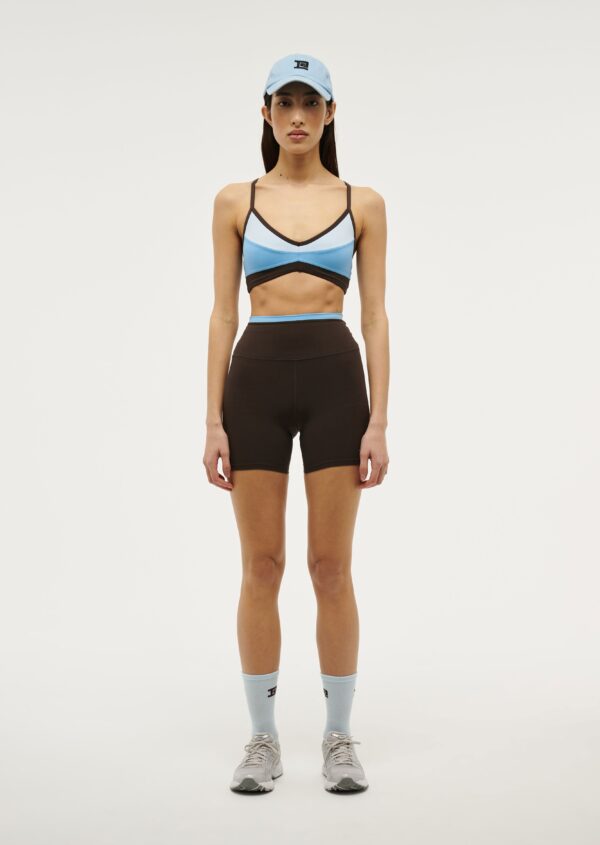 P.E Nation Stellar 5" Bike Short In Coffee