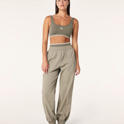P.E Nation Pitlane Pant In Silver Sage