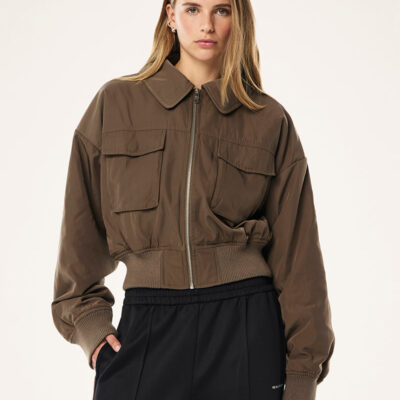 P.E Nation Global Pursuit Bomber In Walnut