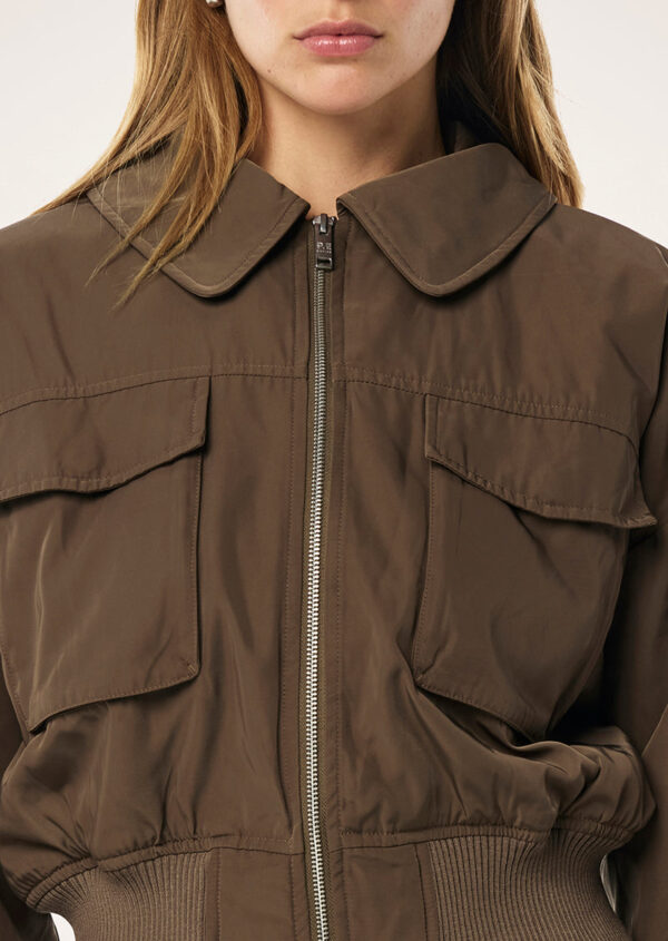P.E Nation Global Pursuit Bomber In Walnut - Image 2