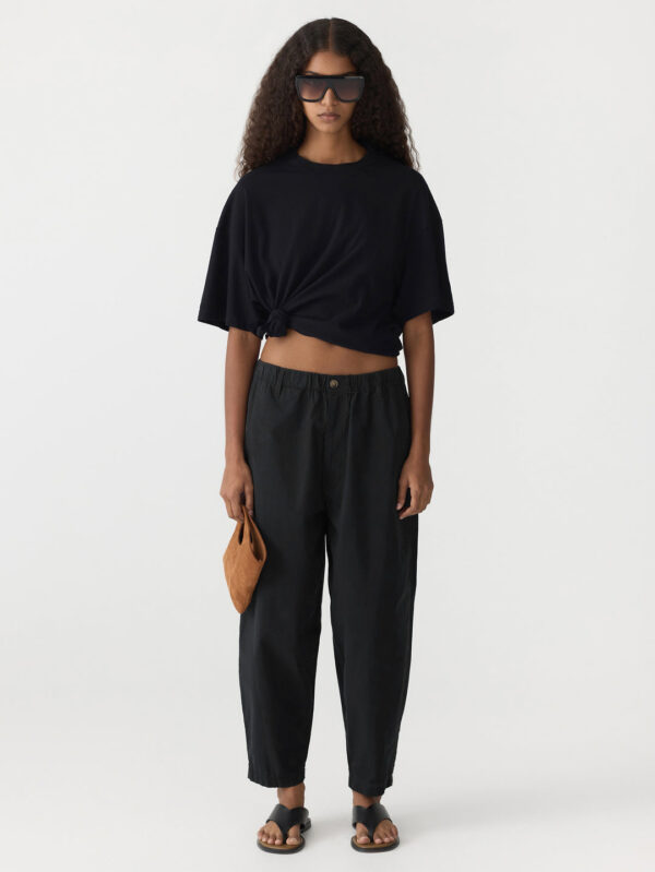BASSIKE Crushed Cotton Summer Pant