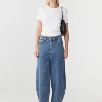 BASSIKE Barrel Leg Jean