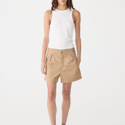 BASSIKE Pleated Mini Short