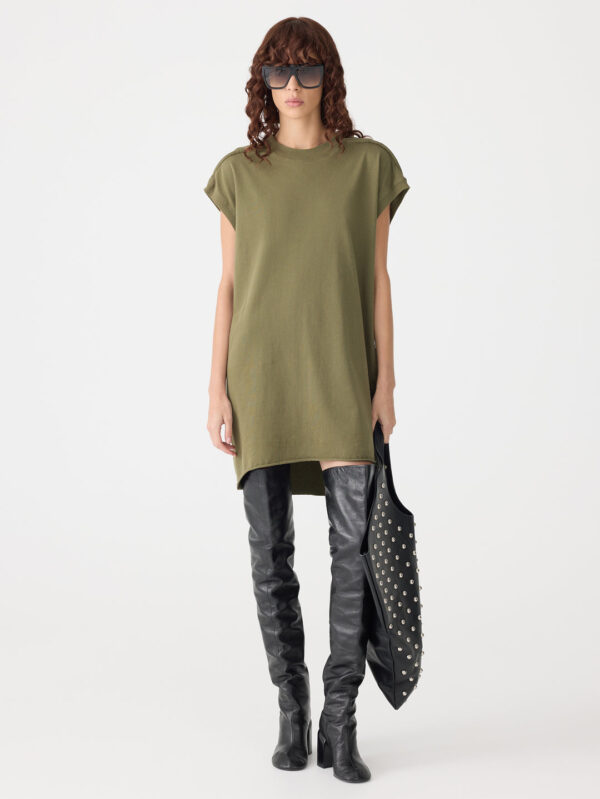 BASSIKE Sleeve Cut Off Tank Dress