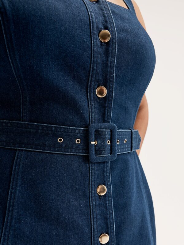 REVIEW Jagger Denim Dress - Image 3