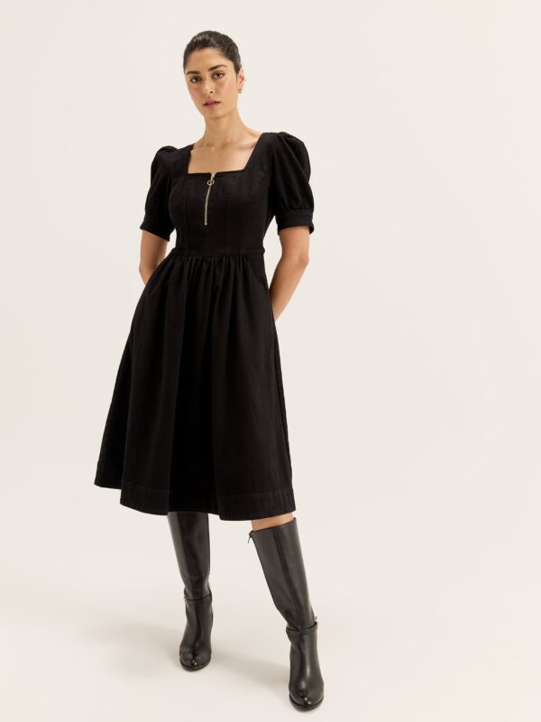 REVIEW Lorenz Denim Dress - Image 3