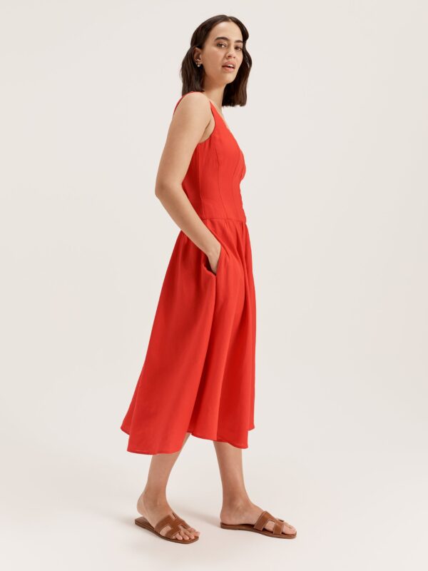 REVIEW Coralli Midi Dress