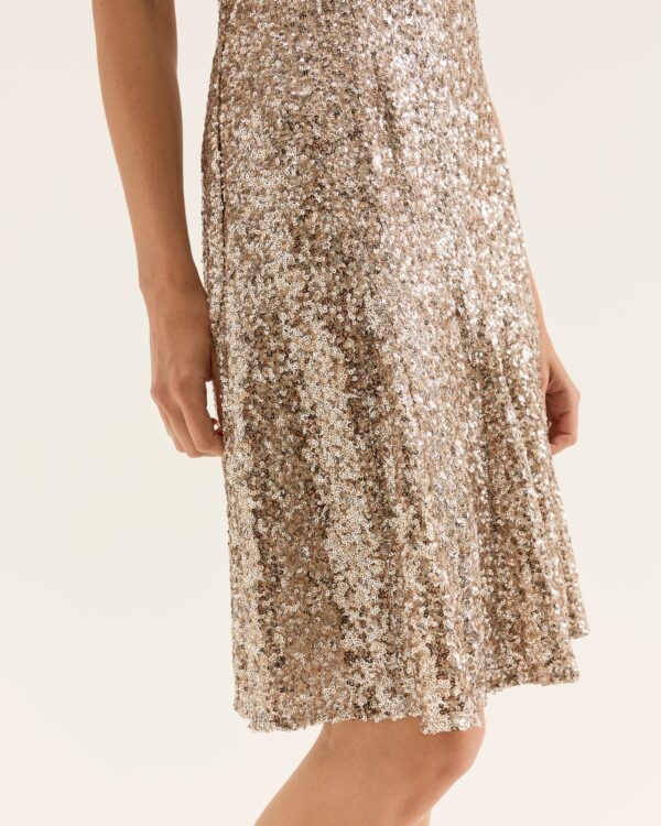 REVIEW Sequin Mini Dress - Image 4