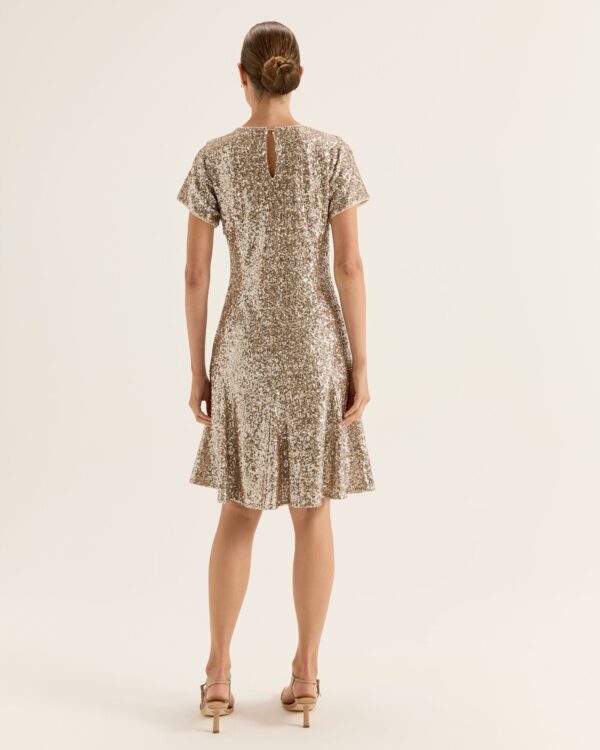 REVIEW Sequin Mini Dress - Image 5