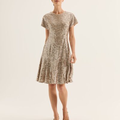 REVIEW Sequin Mini Dress