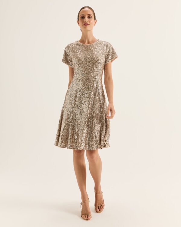 REVIEW Sequin Mini Dress