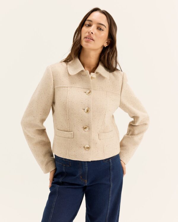 REVIEW Herringbone Jacket - Image 2