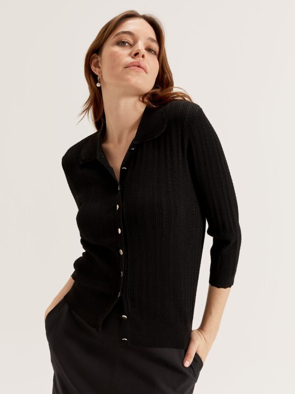 REVIEW Lina Button Front Top