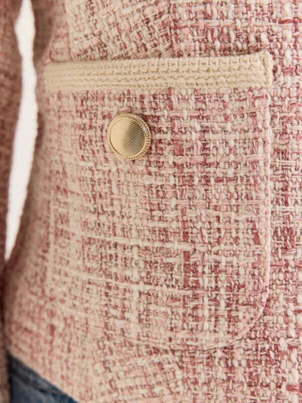 REVIEW Nela Tweed Jacket - Image 3