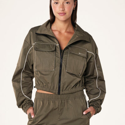 P.E Nation Recap Jacket In Tarmac