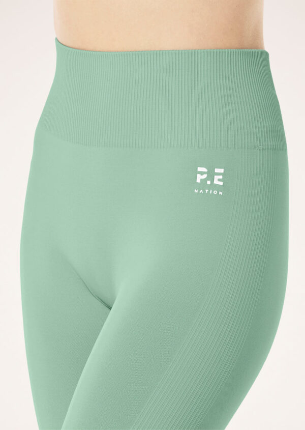 P.E Nation Global Restore Seamless Legging In Basil - Image 2