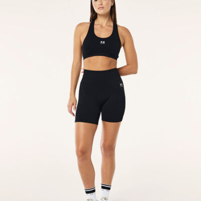 P.E Nation Global Restore Seamless 5" Bike Short In Black