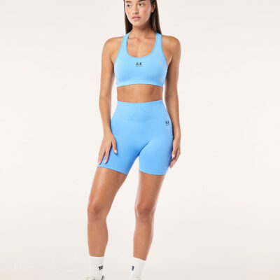 P.E Nation Restore Seamless 5" Bike Short In Cornflower Blue