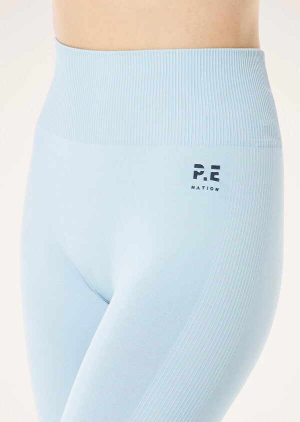 P.E Nation Global Restore Seamless Legging In Ice Blue - Image 2