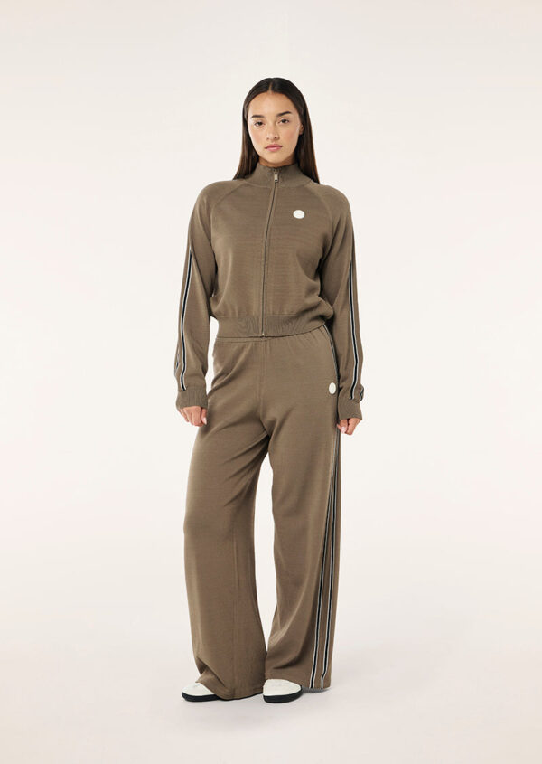 P.E Nation Retreat Knit Pant In Burnt Biscuit