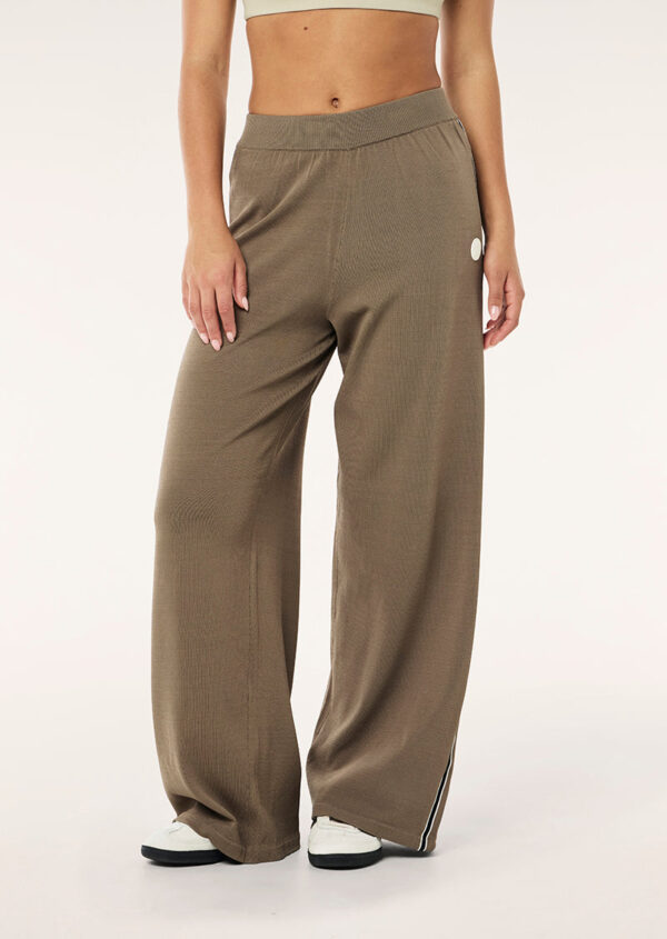 P.E Nation Retreat Knit Pant In Burnt Biscuit - Image 3
