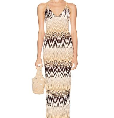 Ronny Kobo Vuolo Knit Dress
