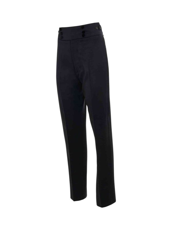Maison Margiela High Waist Pants in Black - Image 2