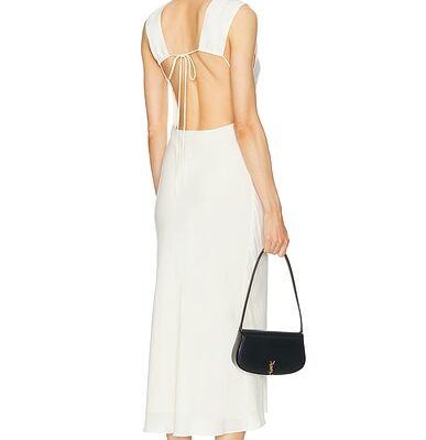 St. Agni Rouleau Tie Dress