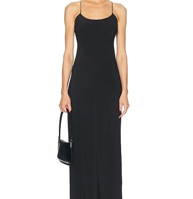 St. Agni Fine Chain Silk Slip Dress