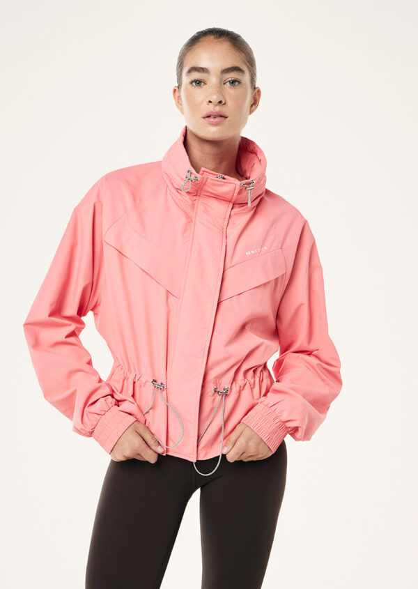 P.E Nation Shelter Jacket In Dusty Pink