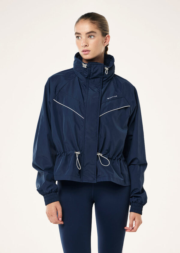 P.E Nation Shelter Jacket In Dark Navy