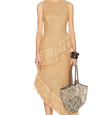 SIMONMILLER Beja Crochet Dress