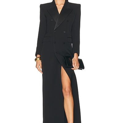 Saint Laurent Long Blazer Dress