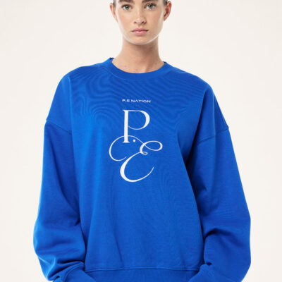P.E Nation South Bank Sweat In Royal Blue