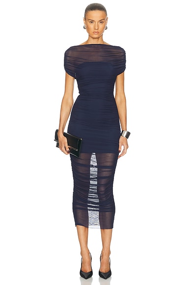 SER.O.YA Noel Mesh Midi Dress - Miss Nelly